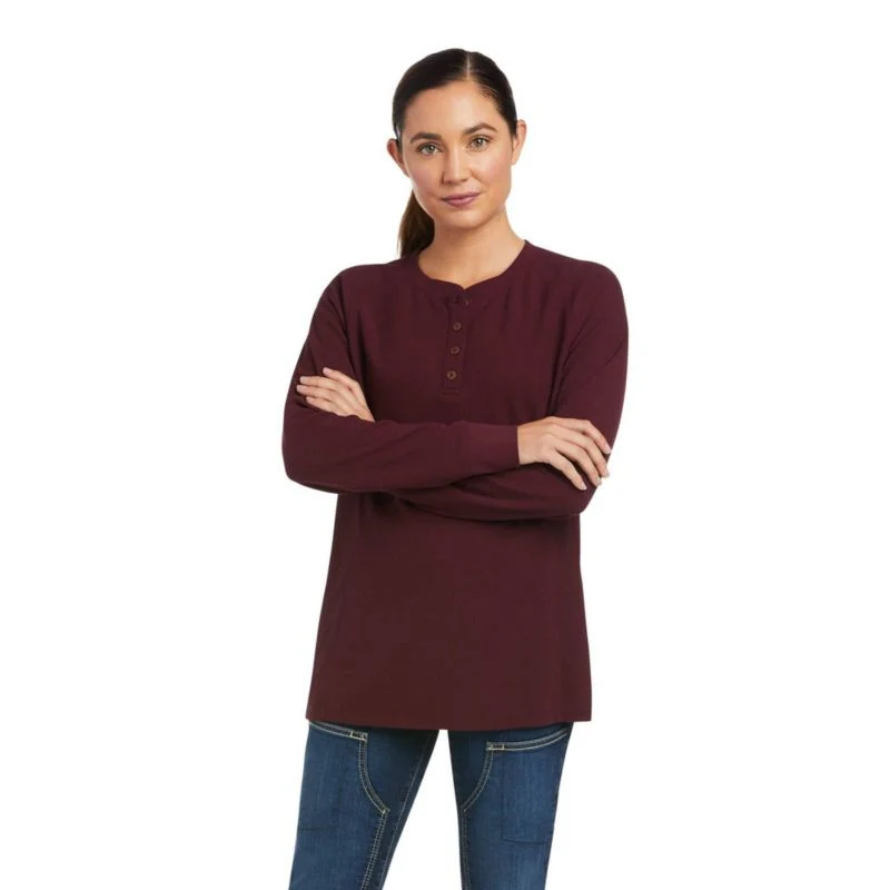 Ariat Ladies Rebar Thermal LS Top - Image 6