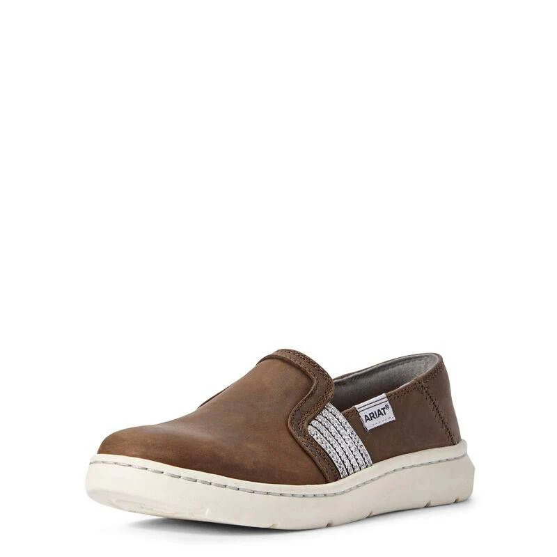 Ariat Ladies Ryder Shoes 6.5B Palm Brown