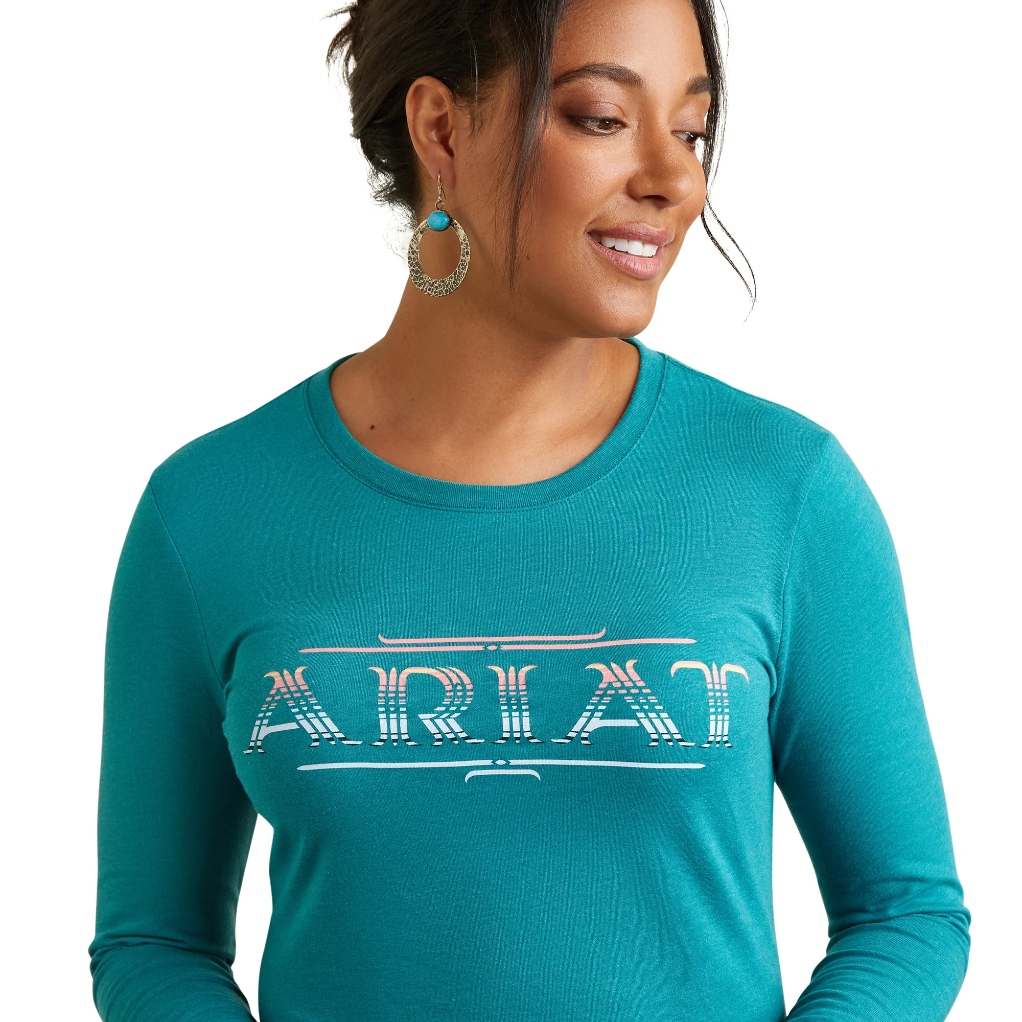 Ariat Ladies Serape Style T-Shirt - Image 2