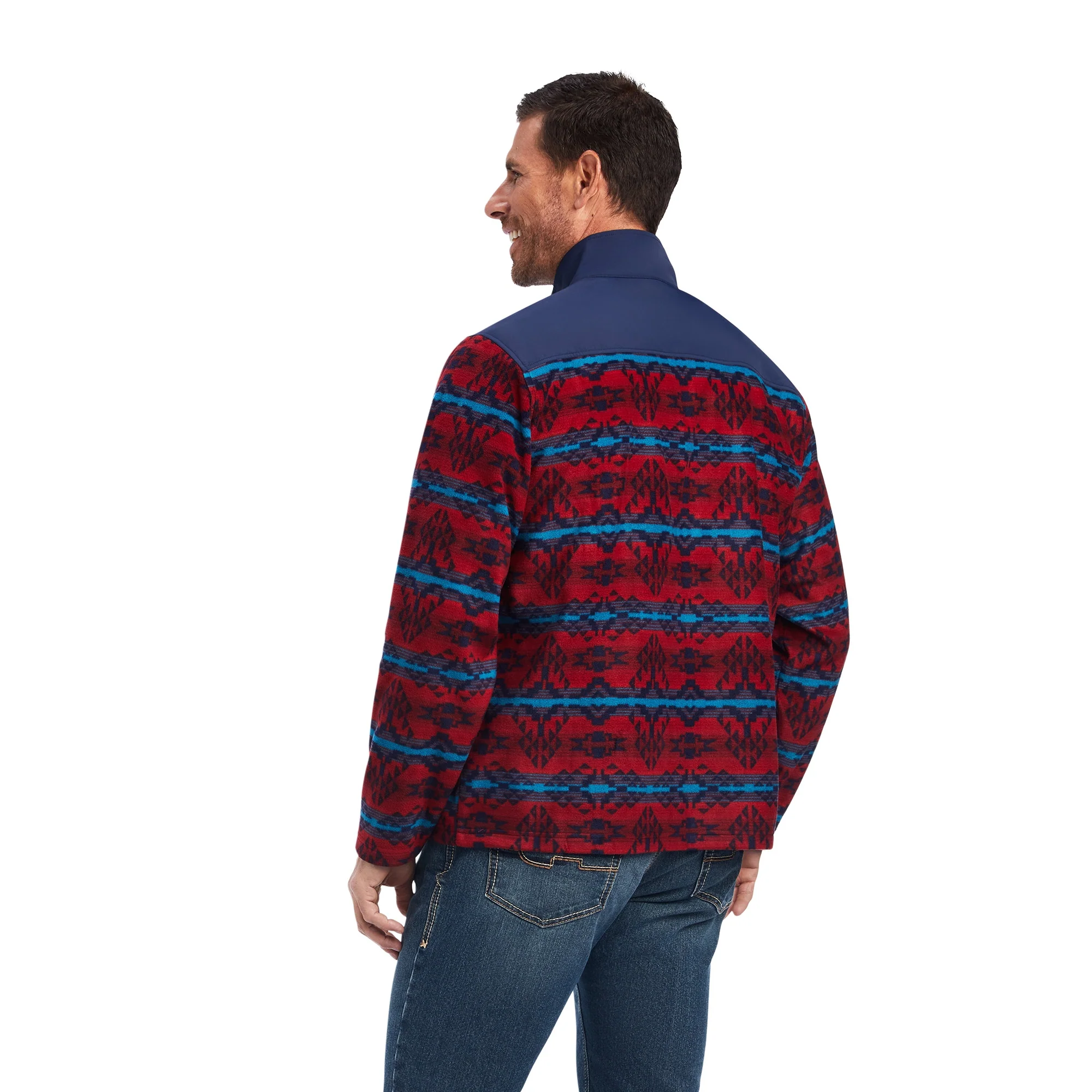 Ariat Mens Basis 2.0 1/4 Zip Sweatshirt - Image 2