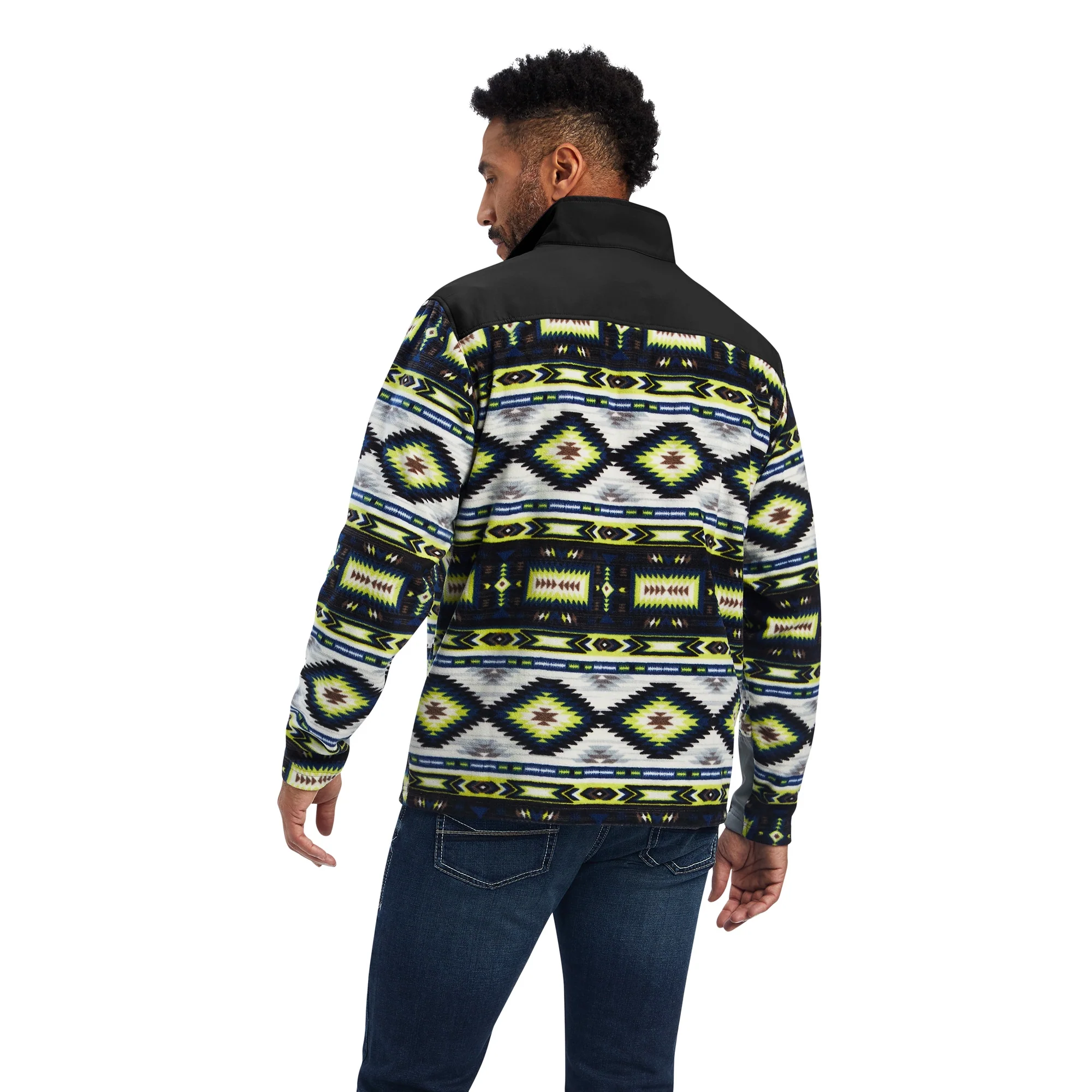 Ariat Mens Basis 2.0 1/4 Zip Sweatshirt - Image 2