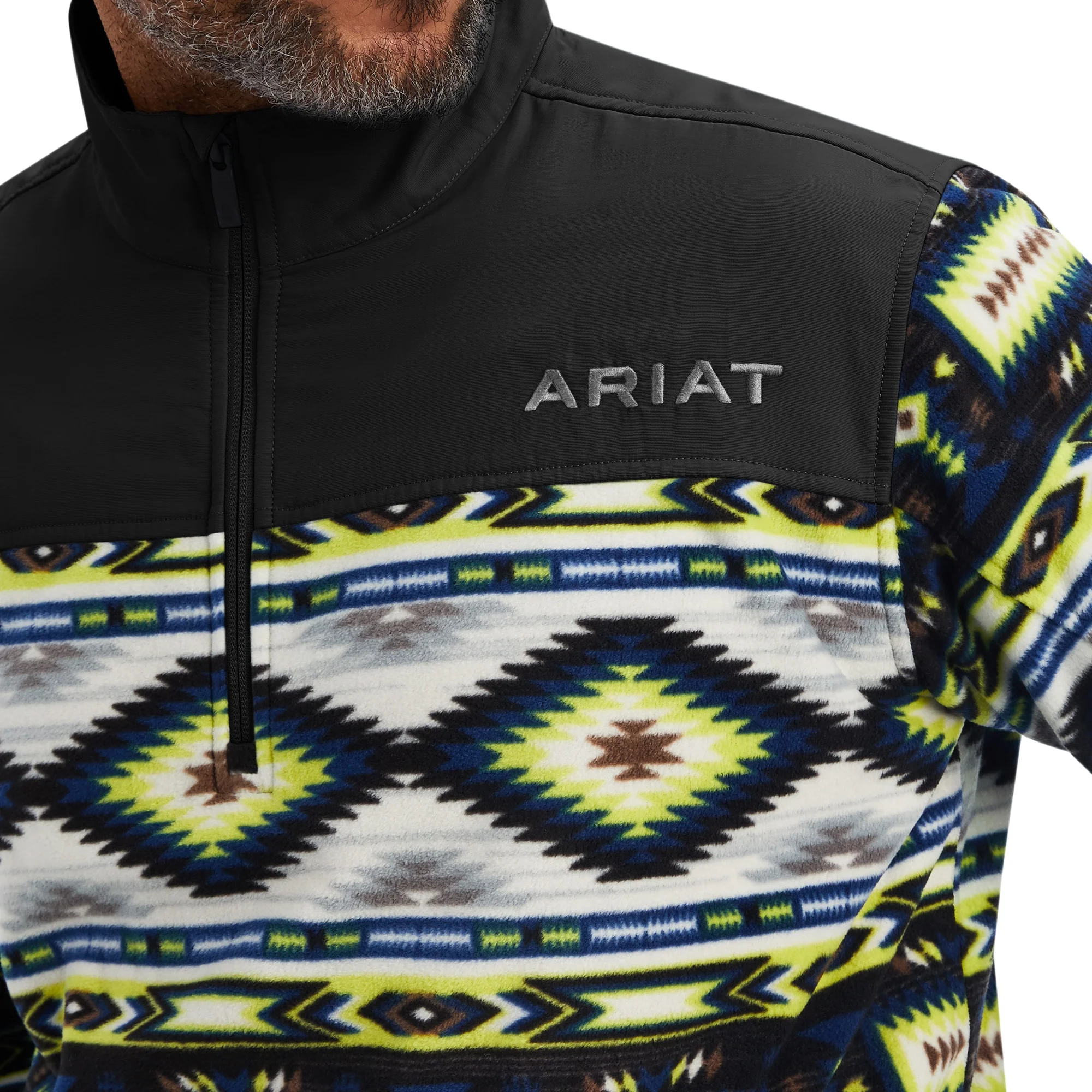 Ariat Mens Basis 2.0 1/4 Zip Sweatshirt - Image 3