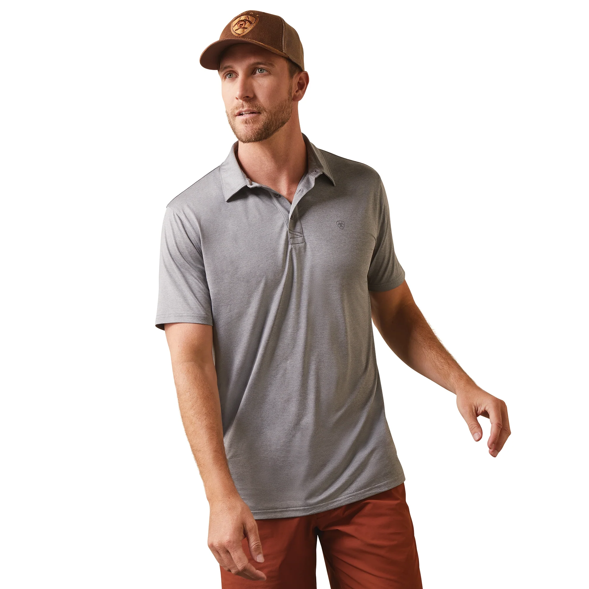 Ariat Mens Charger 2.0 Fitted Polo Shirt