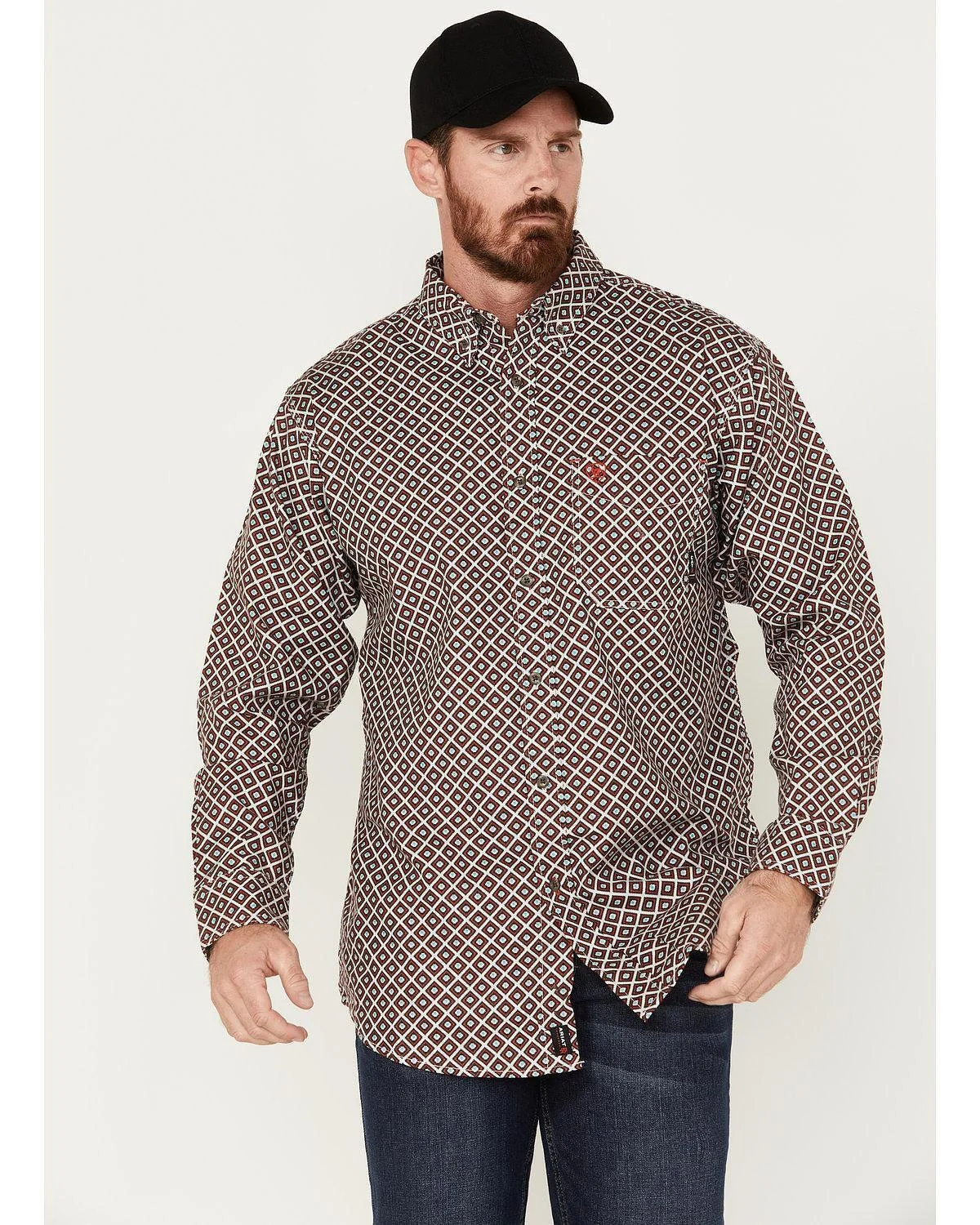 Ariat Mens FR Shughart DuraStretch Work Shirt