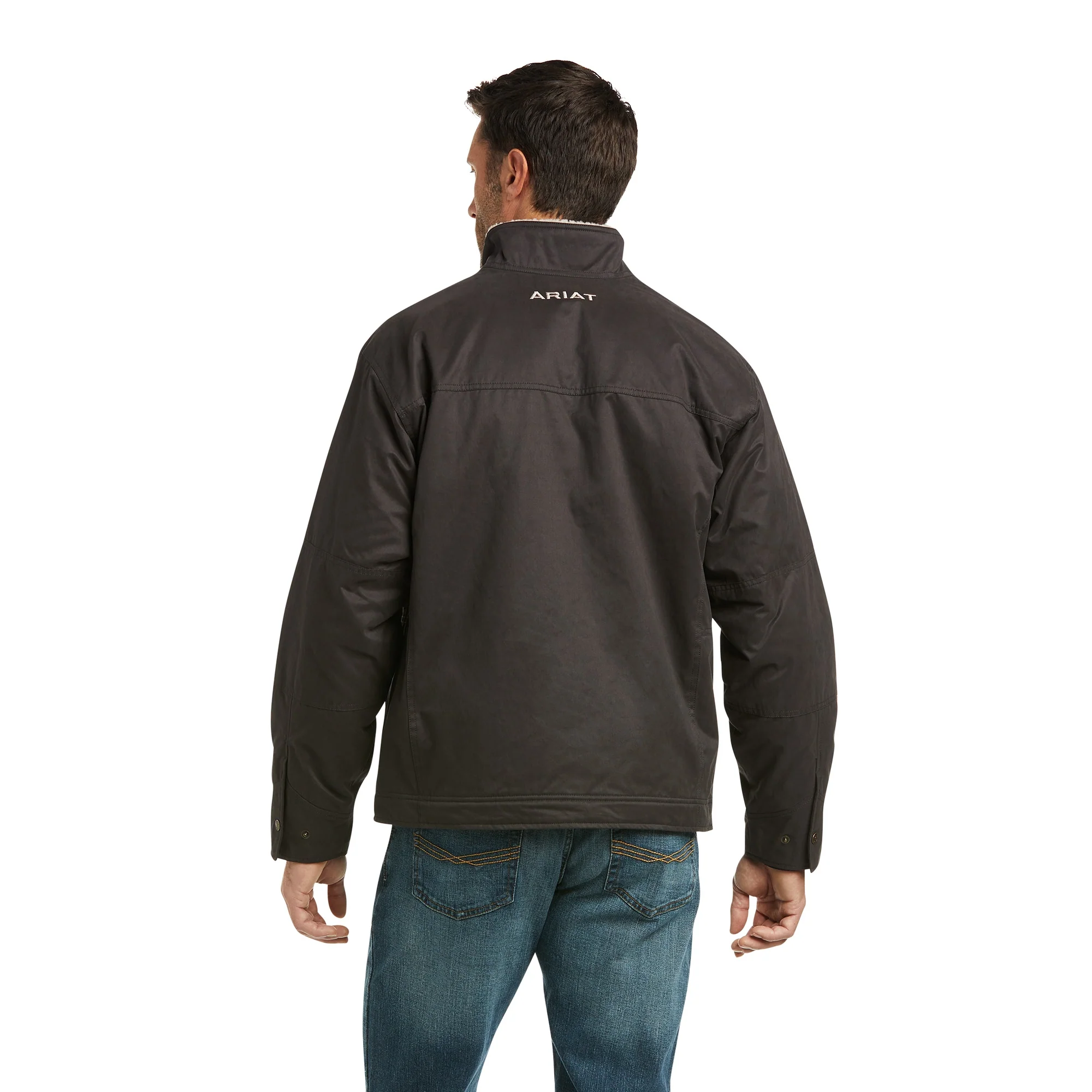 Ariat Mens Grizzly Canvas Insulated Jacket - Image 2