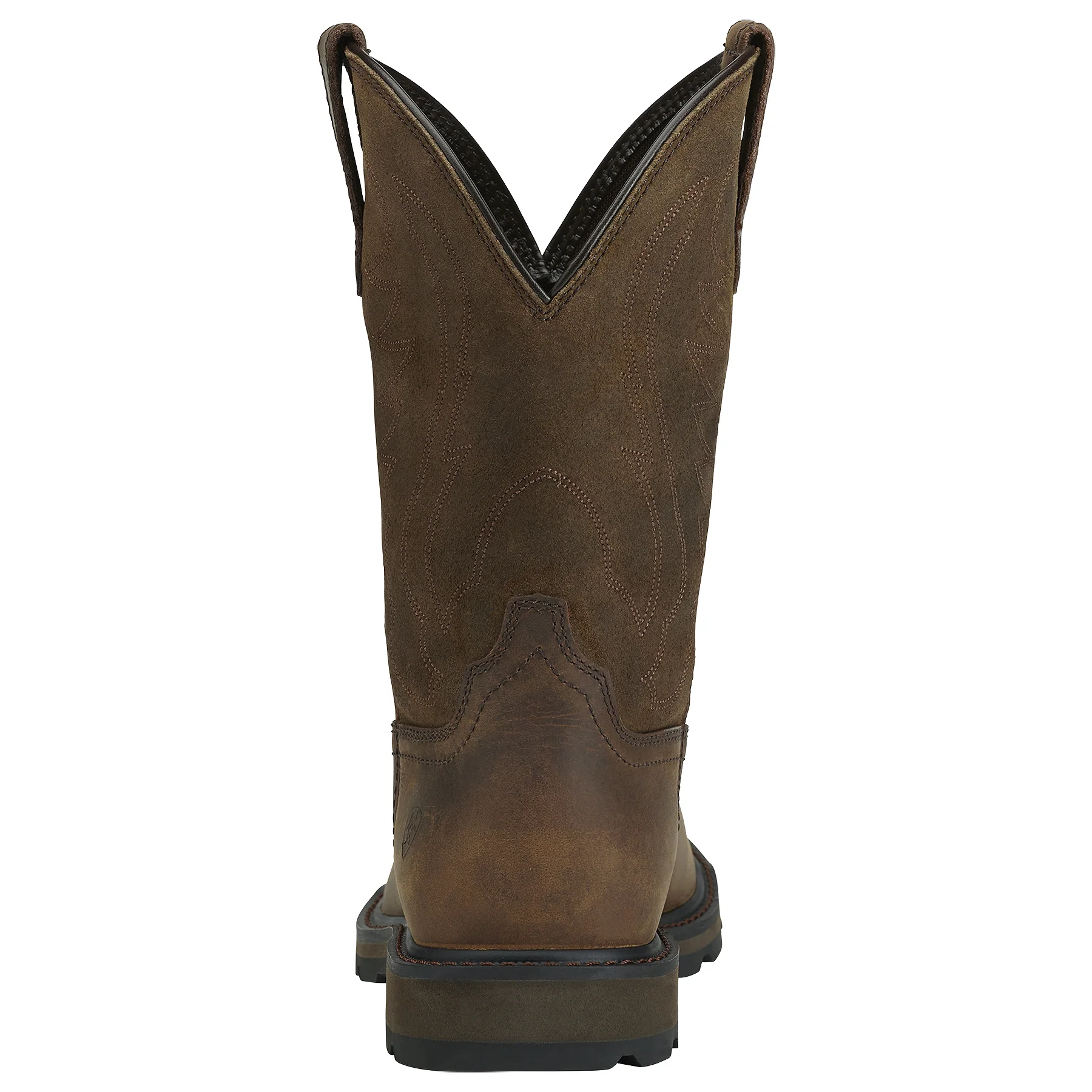 Ariat Mens Groundbreaker Pullon Boots - Brown - Image 2