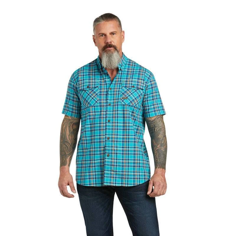 Ariat Mens Rebar Made Tough DuraStretch Work Shirt - Image 3