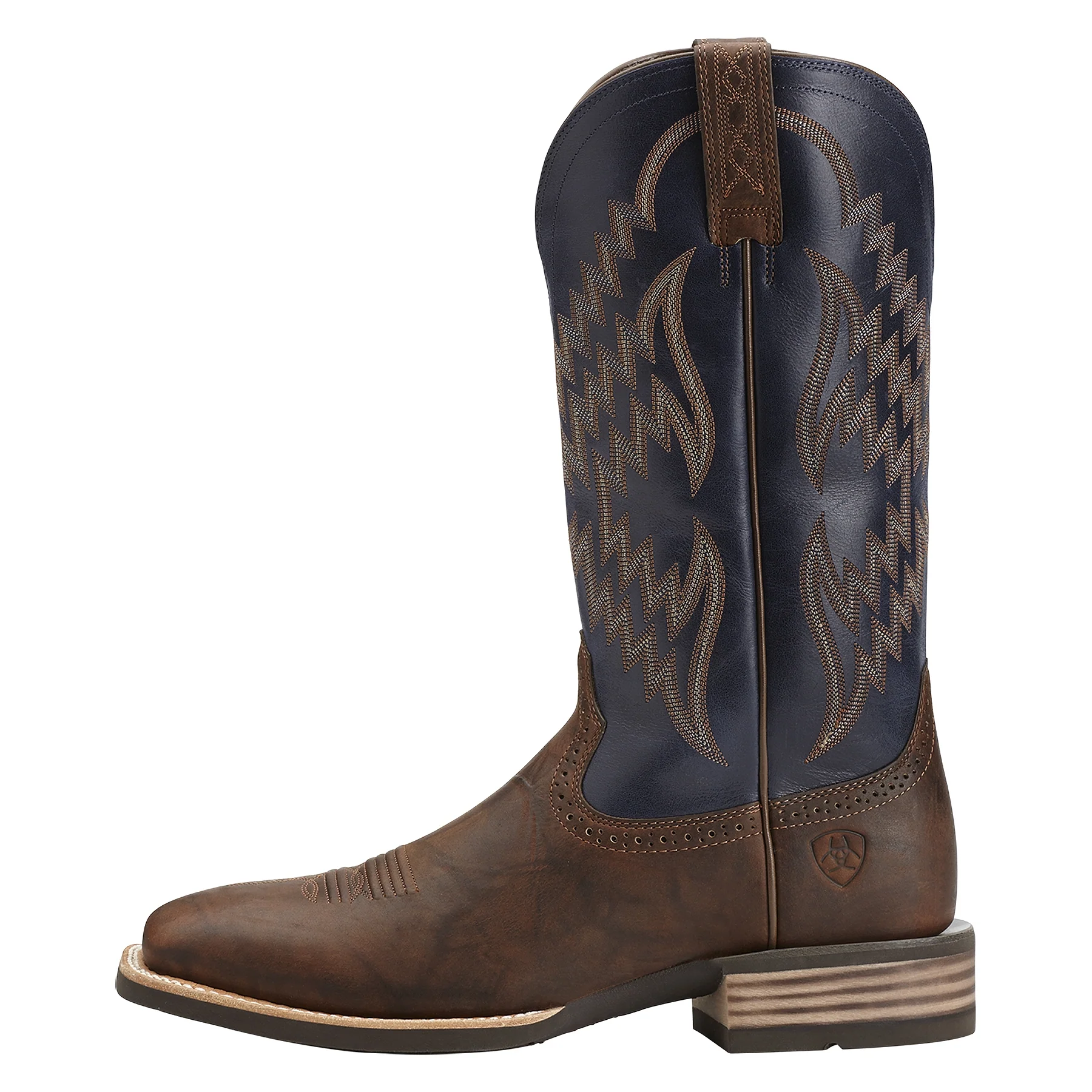 Ariat Mens Tycoon Boots - Bar Top/Arizona Sky - Image 3