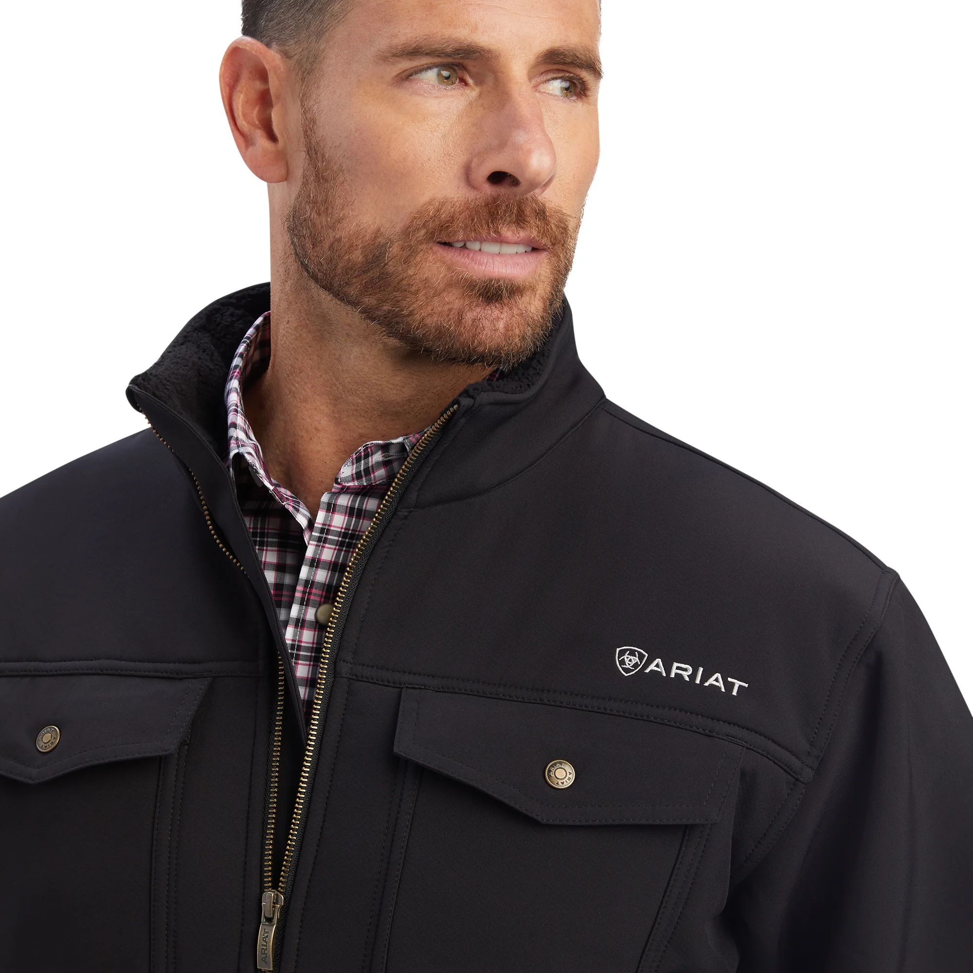Ariat Mens Vernon Sherpa Jacket - Image 3