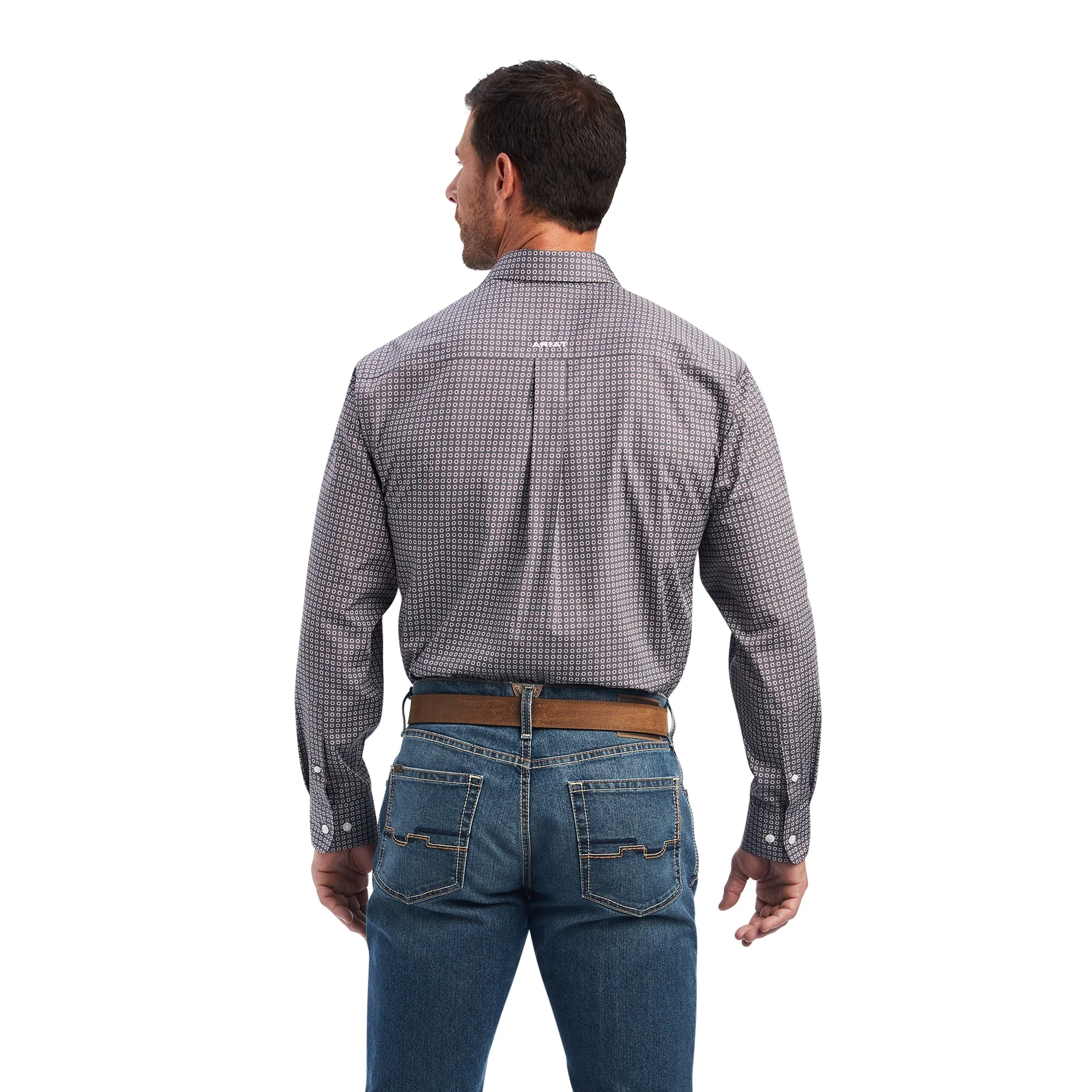 Ariat Mens Wrinkle Free Shea Classic Fit Shirt - Image 2