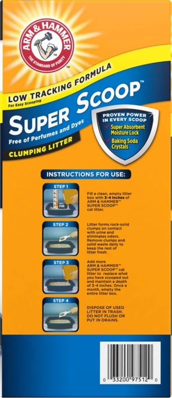 Arm And Hammer Super Scoop Clumping Litter - Image 4