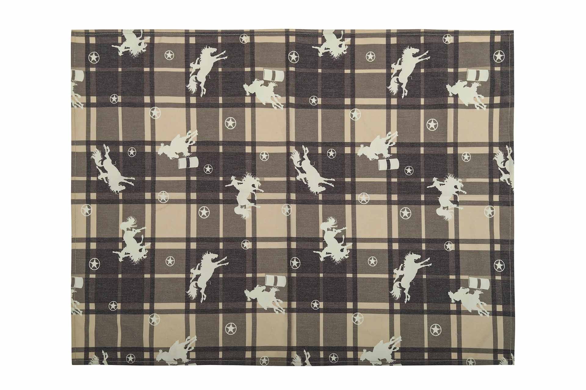 AWST Int'l Lila Rodeo Plaid Kitchen Towel - Image 2