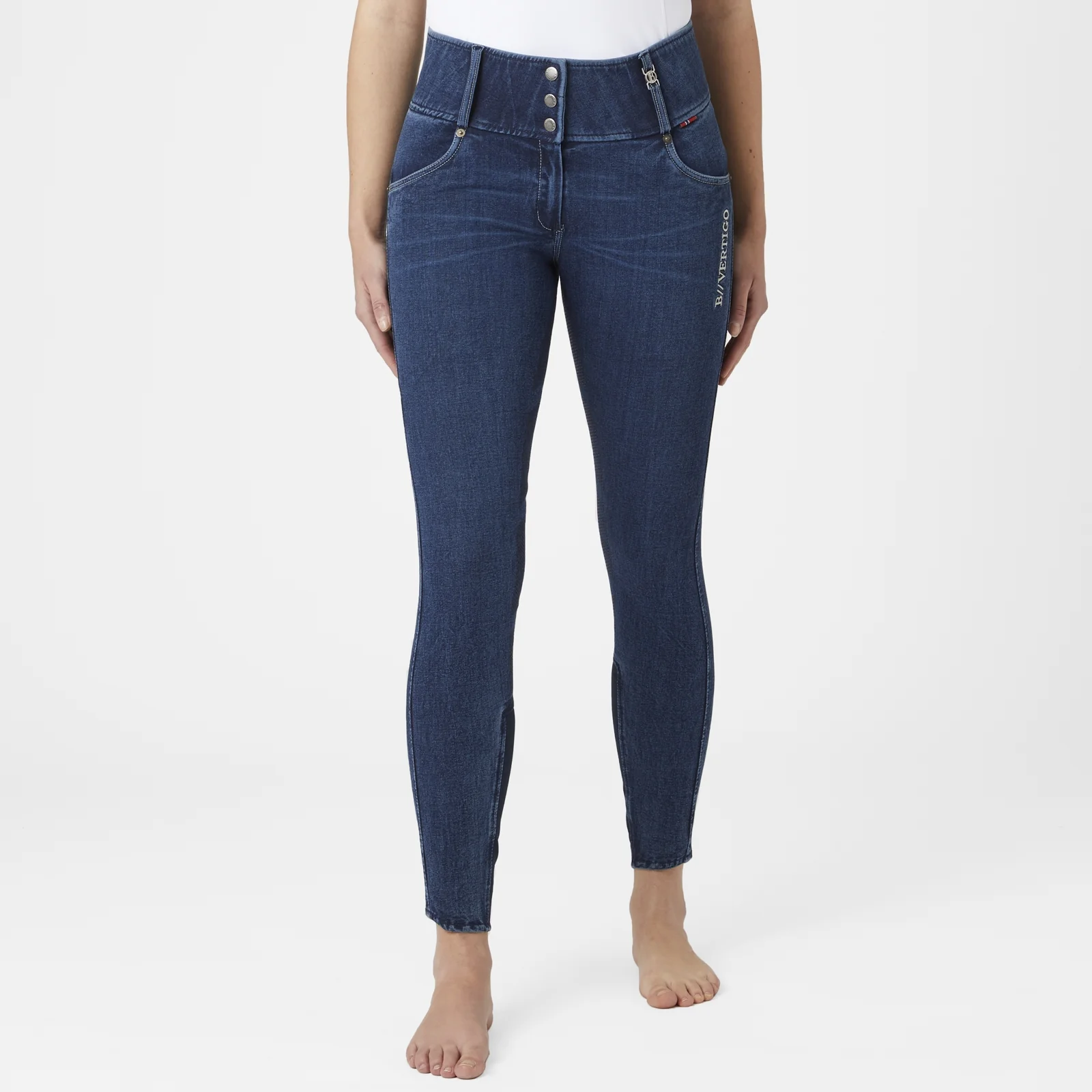 B Vertigo Ladies Dianne Denim Full Seat Breeches