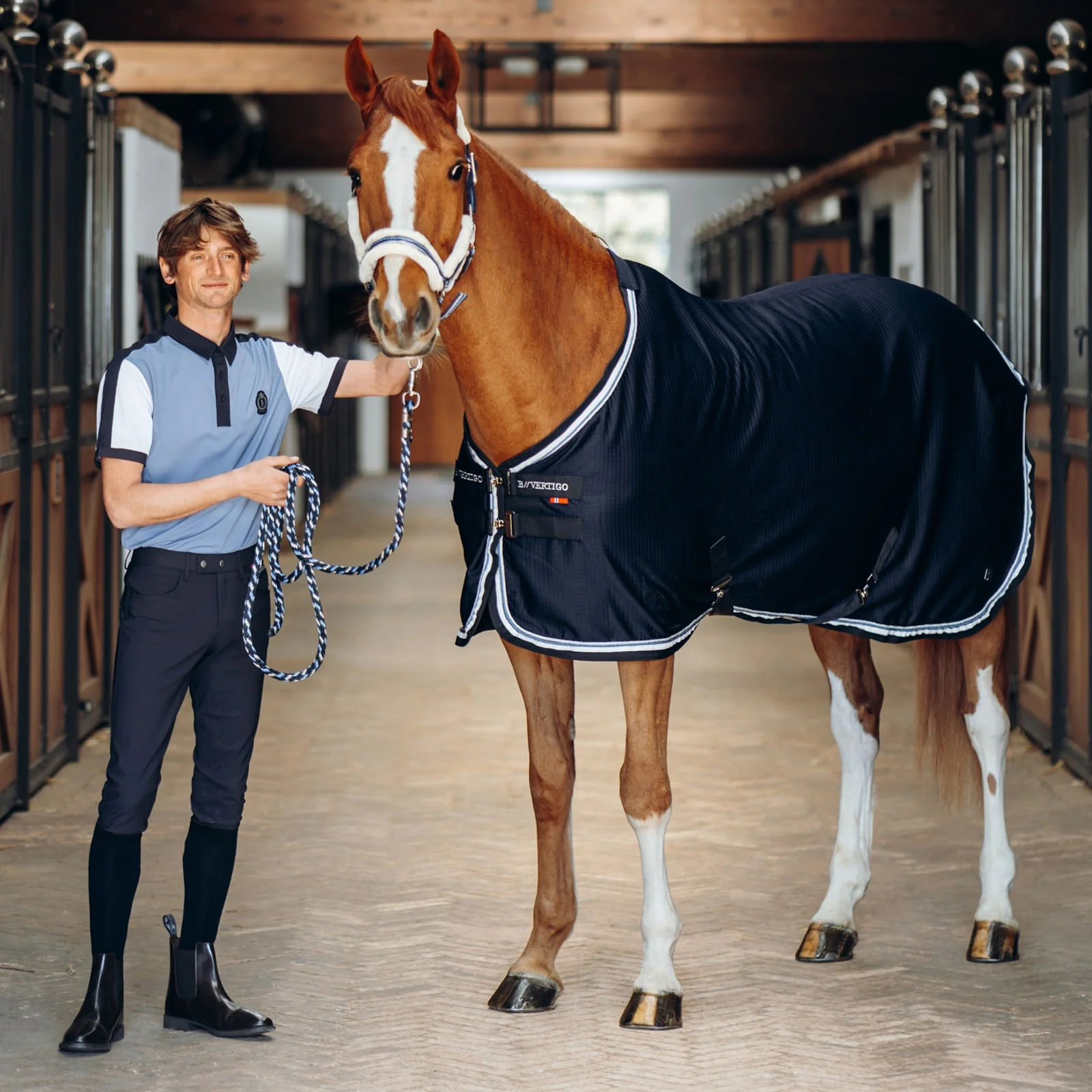 B Vertigo Mens Damien Full Seat Breeches - Image 3
