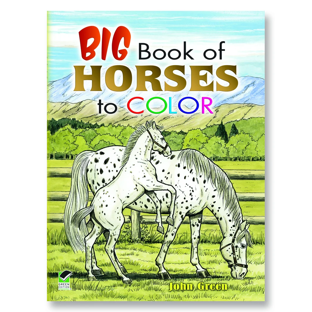 Big Book of Horses to Color