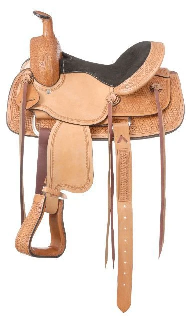 Blemished Royal King Dalton Youth Roper Saddle - Image 2