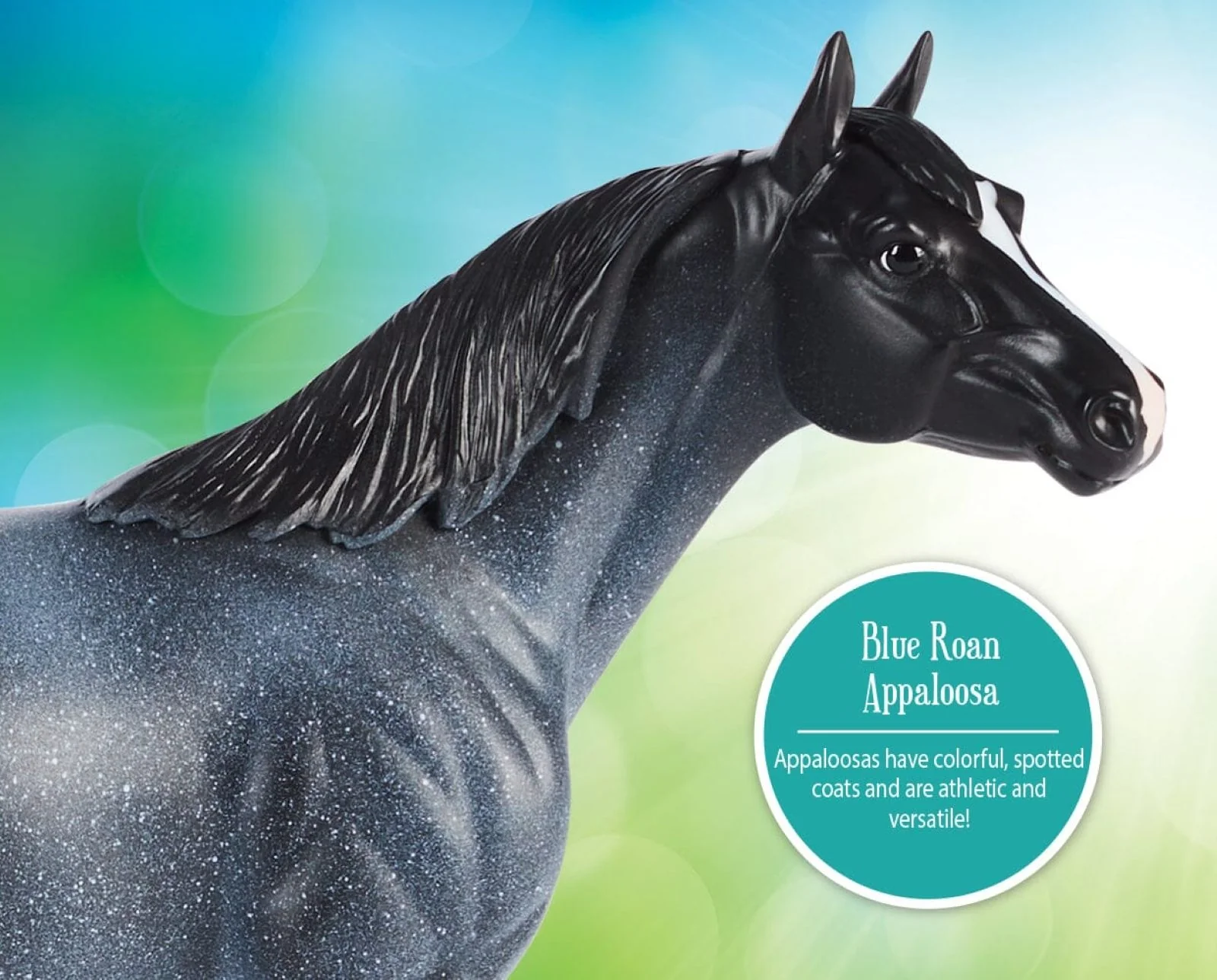 Breyer Blue Roan Appaloosa - Image 4