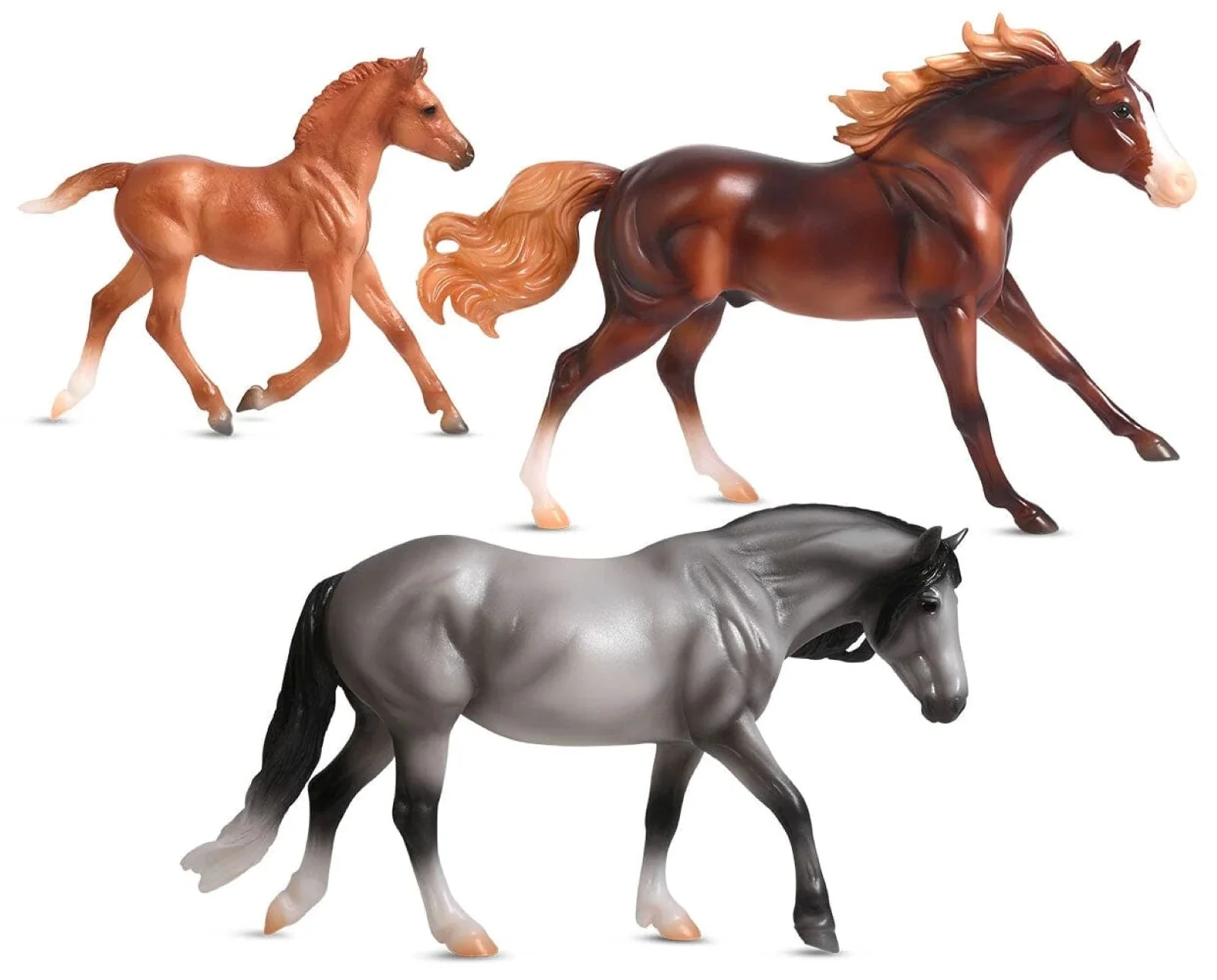 Breyer Playful Pony Horse Family - Image 2