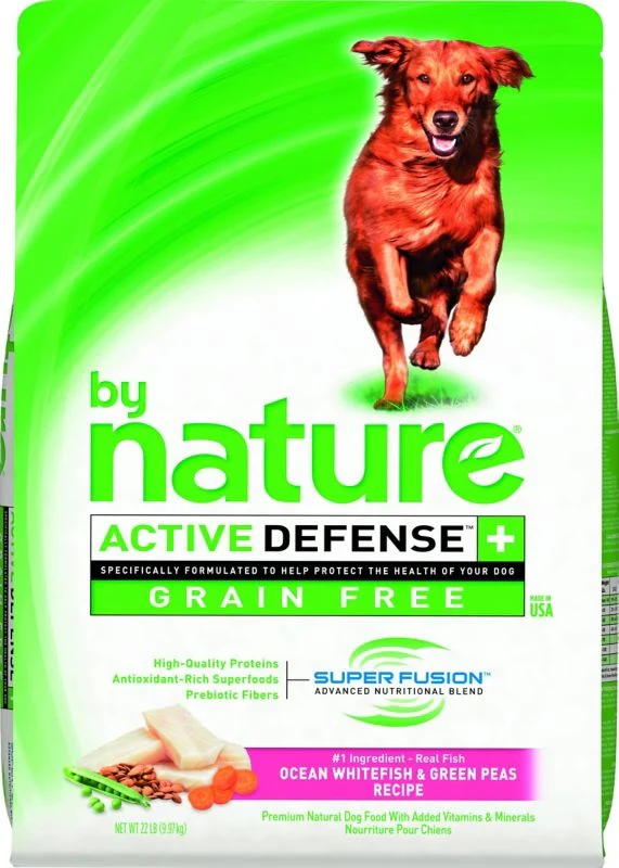 By Nature Grain Free Dry Dog Food 22 Lb-Wht Fish - Image 3