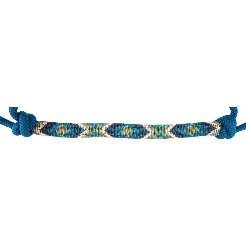 Cashel Beaded Nose Rope Halter with 9ft Lead - Image 6