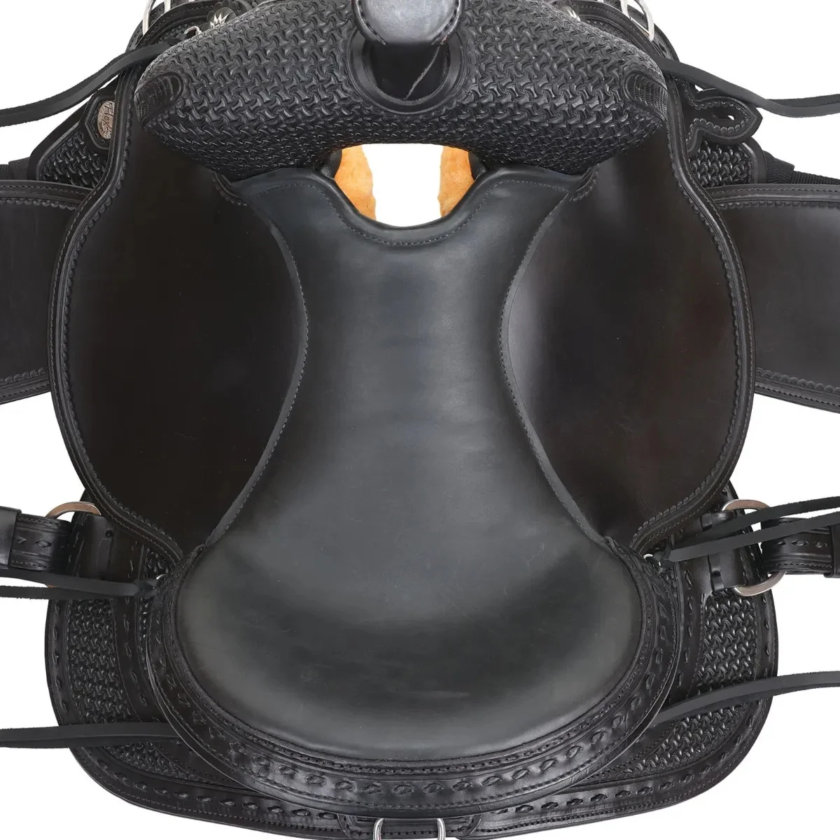 Circle Y Dark Rider Flex2 Trail Saddle - Image 2