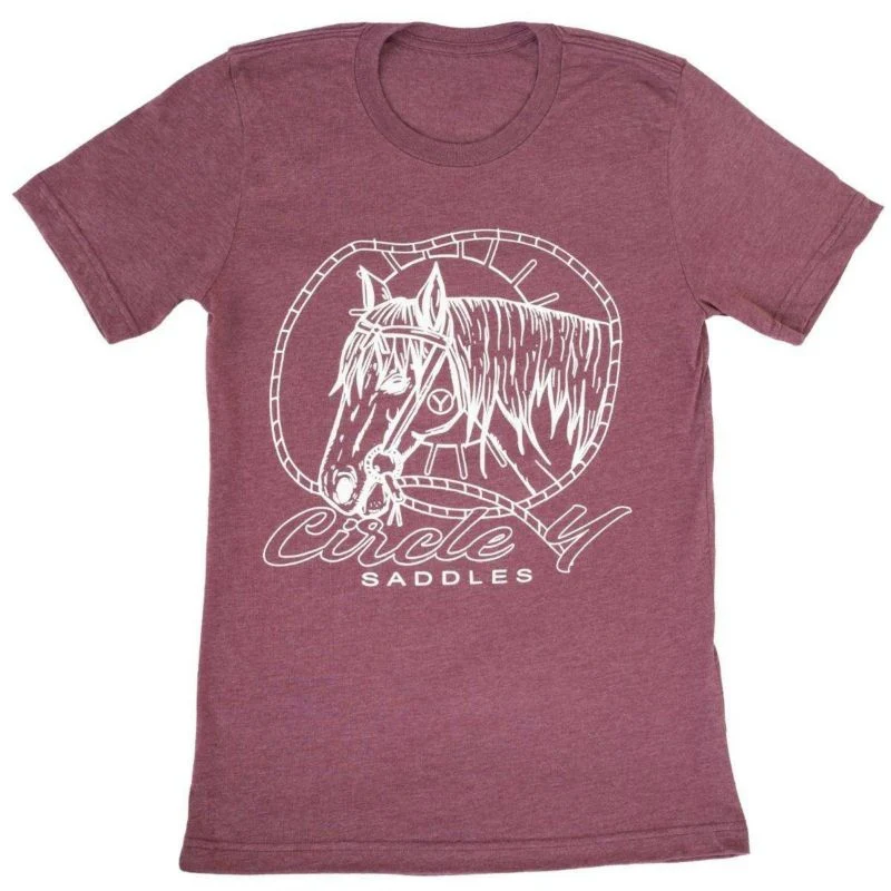 Circle Y Horse Outline Tee Shirt - Image 4