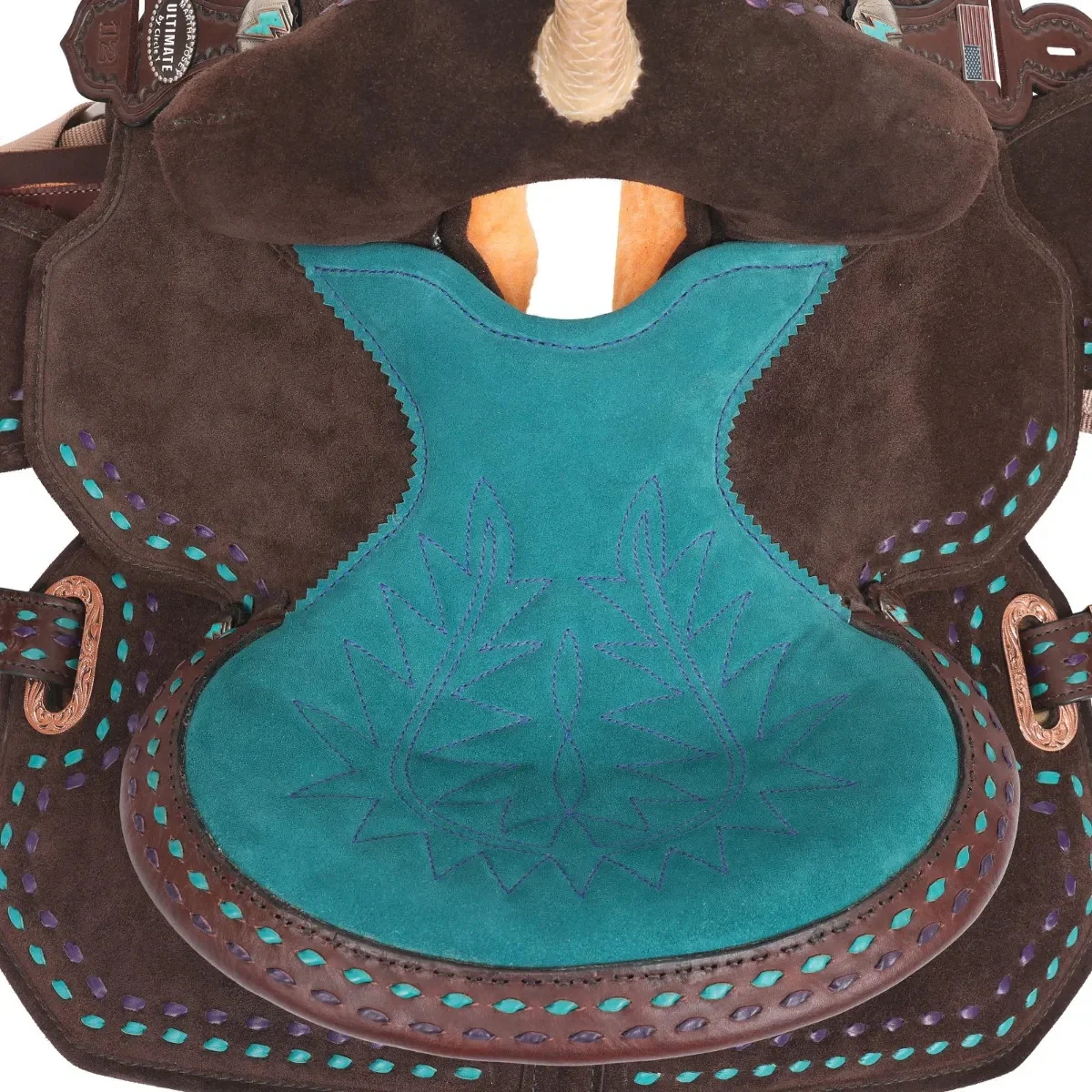 Circle Y Josey-Mitchell Youth Lightning Lightspeed Saddle - Image 2