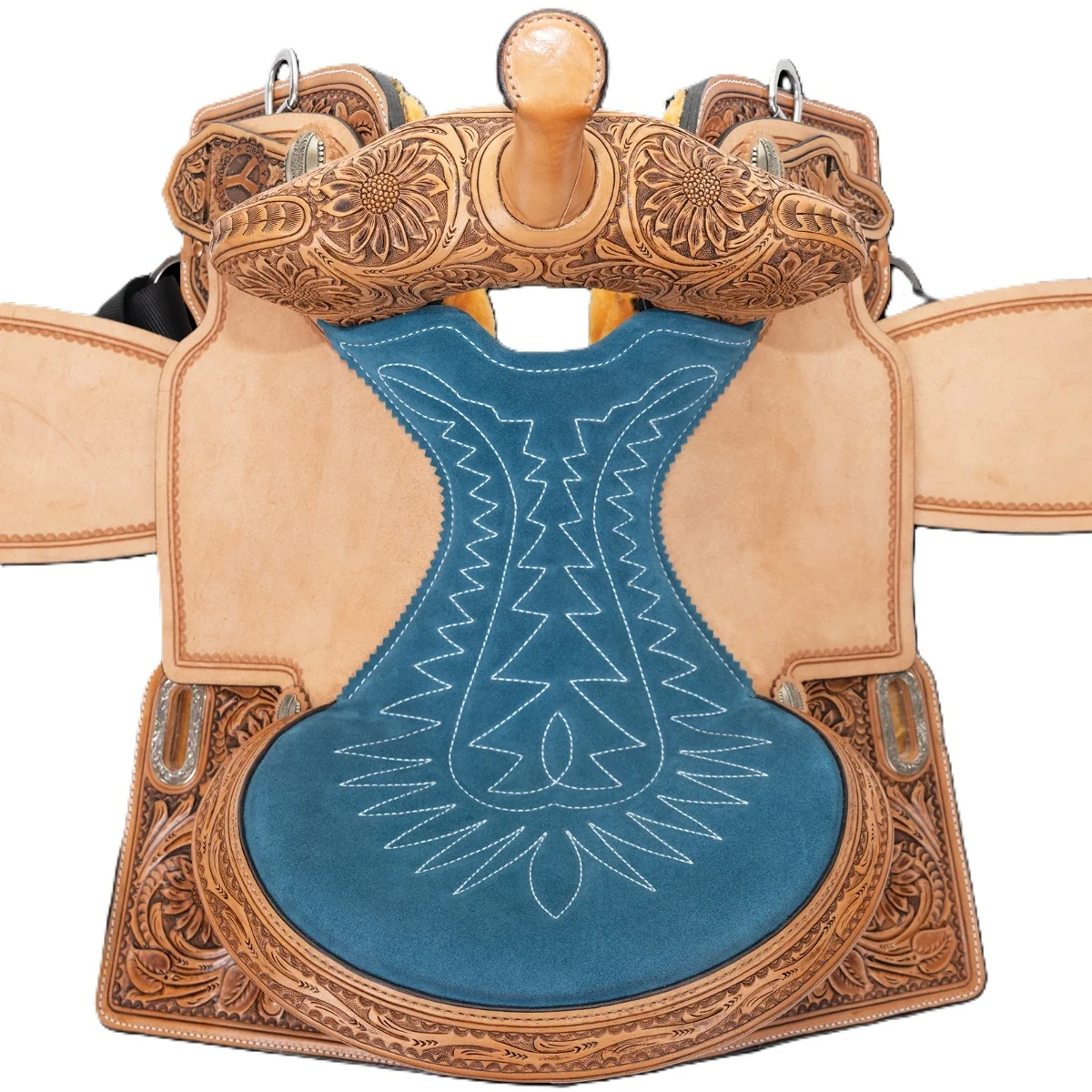 Circle Y Maisle Freedom Fit Barrel Saddle - Image 2