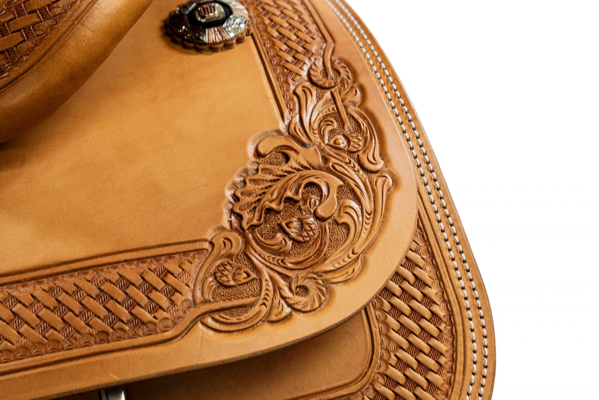 Circle Y PRCA Bulldogger Saddle - Image 6