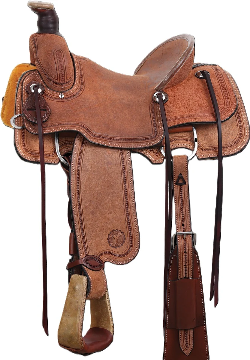 Cirlce Y Riata Ranch Roper Hardseat Saddle