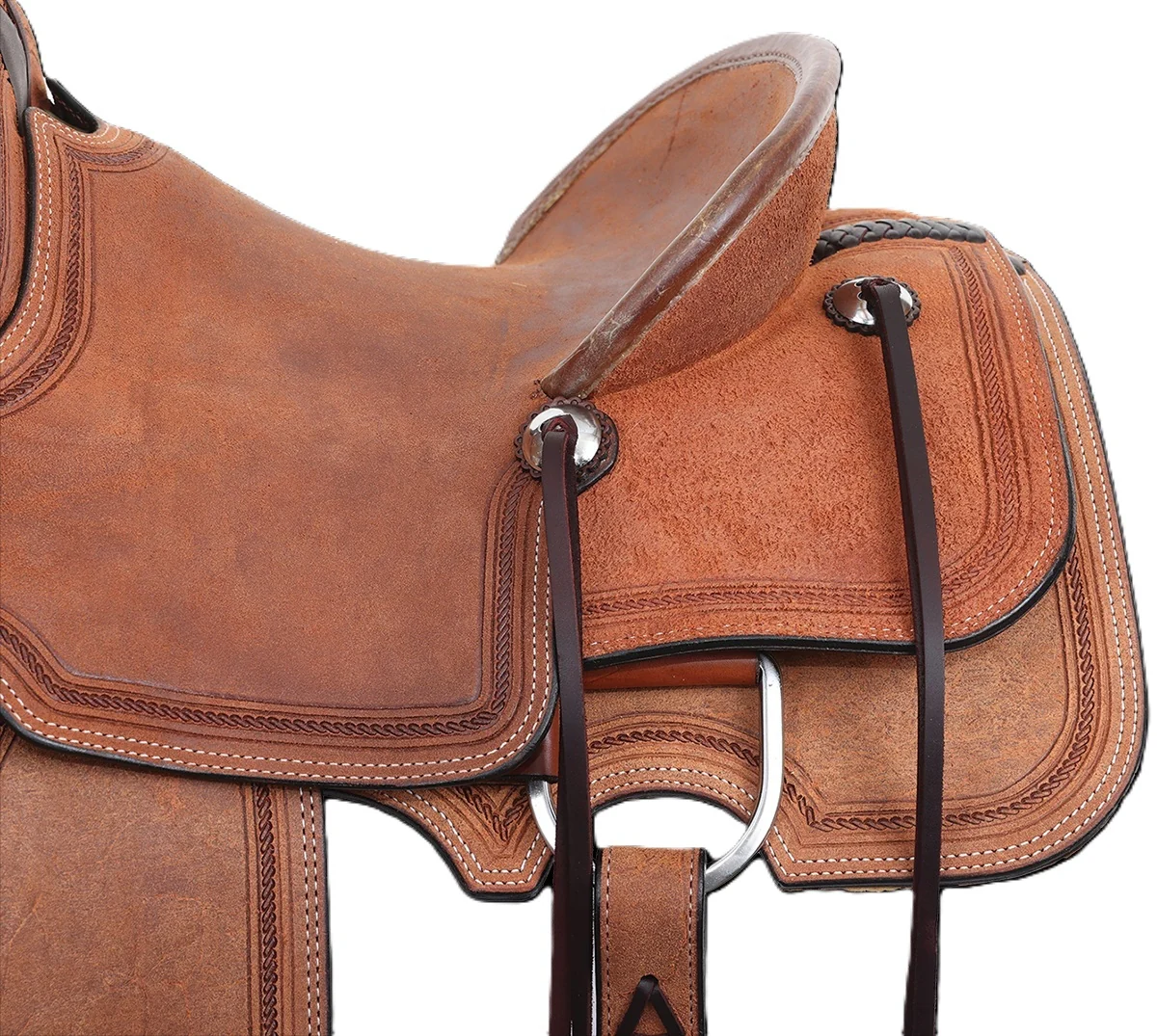 Cirlce Y Riata Ranch Roper Hardseat Saddle - Image 3