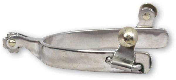 Classic Equine SS Clover 4pt Spur - Image 2