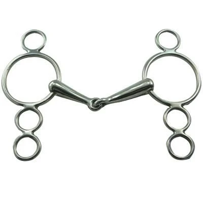 Coronet Contental 3 Ring Gag Bit 16Mm Mouth 5.75