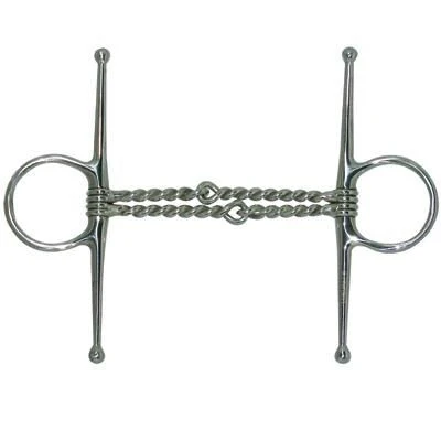 Coronet Double Twisted Wire Full Cheek Snaffle Bit - Image 5