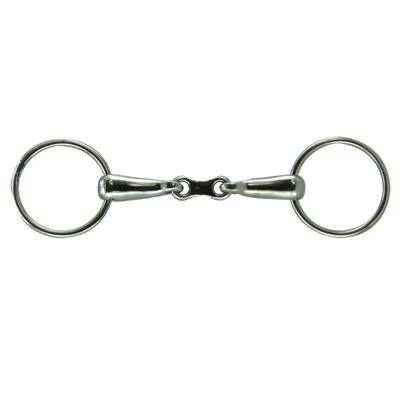 Hollow Mouth French Training Snaffle Bit