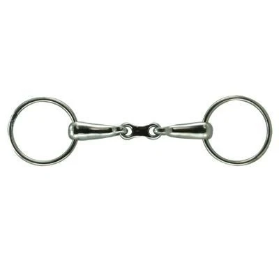 Hollow Mouth French Training Snaffle Bit - Image 2