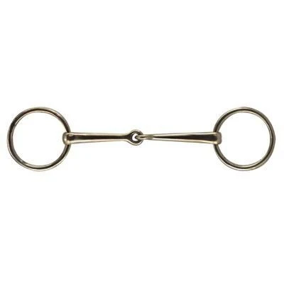 Coronet German Silver Solid Mouth Bradoon Bit 5.75
