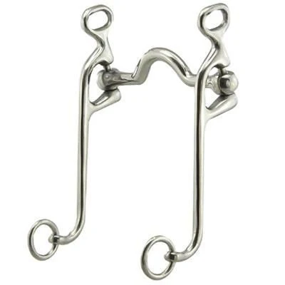 Coronet Loose Cheek Narrow Port Walk Horse Bit 5