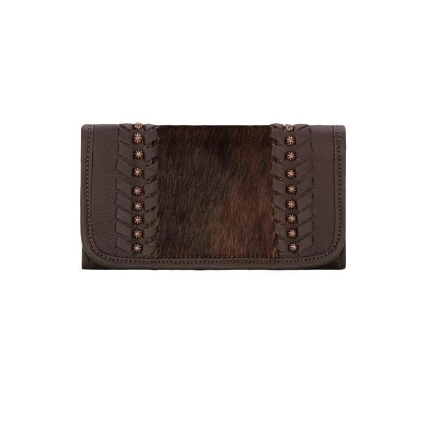 American West Cow Town Ladies Tri-Fold Wallet - Image 2