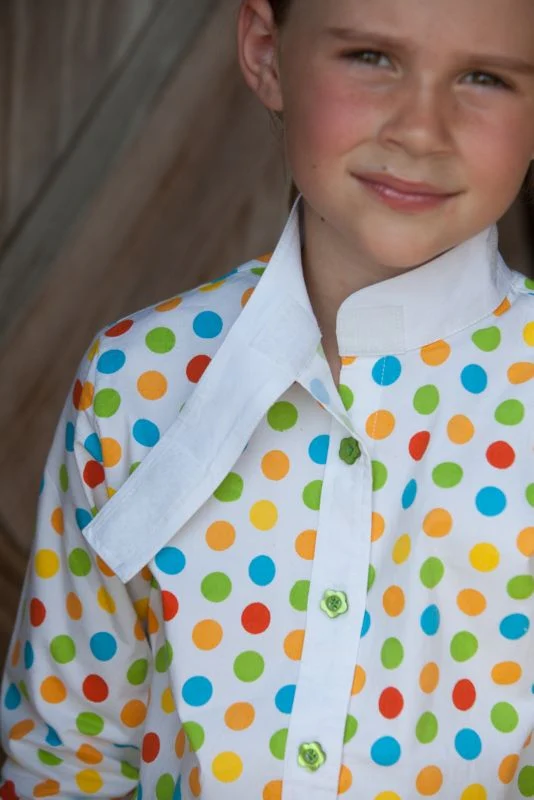Huntley Childs Polka Dot Riding Shirt - Image 2