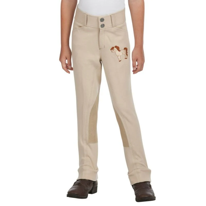 Huntley Childs Pony Embroidered Riding Pant