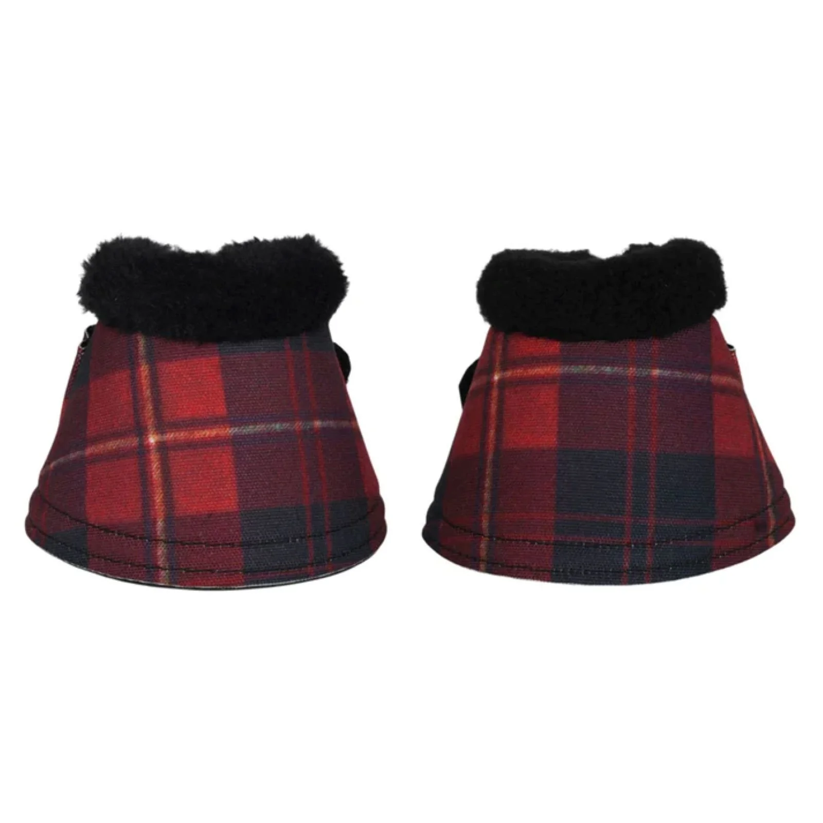 Dapplebay Holiday Plaid Bell Boots - Image 4
