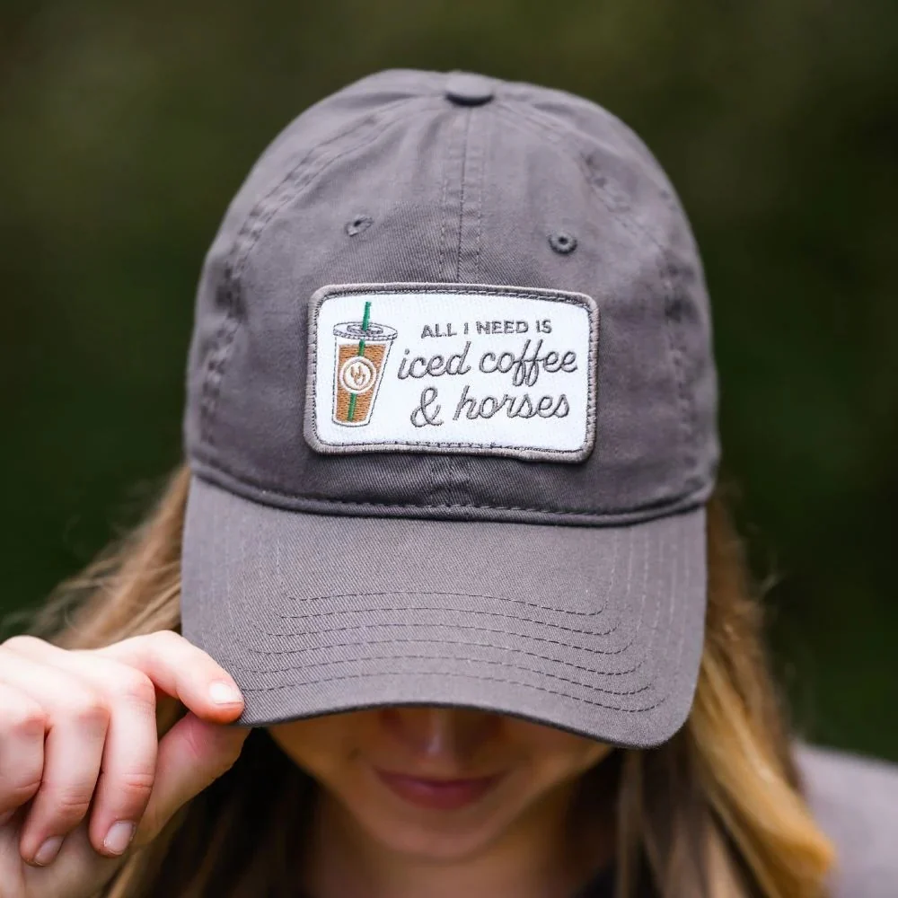 Dapplebay Iced Coffee & Horses Barn Hat