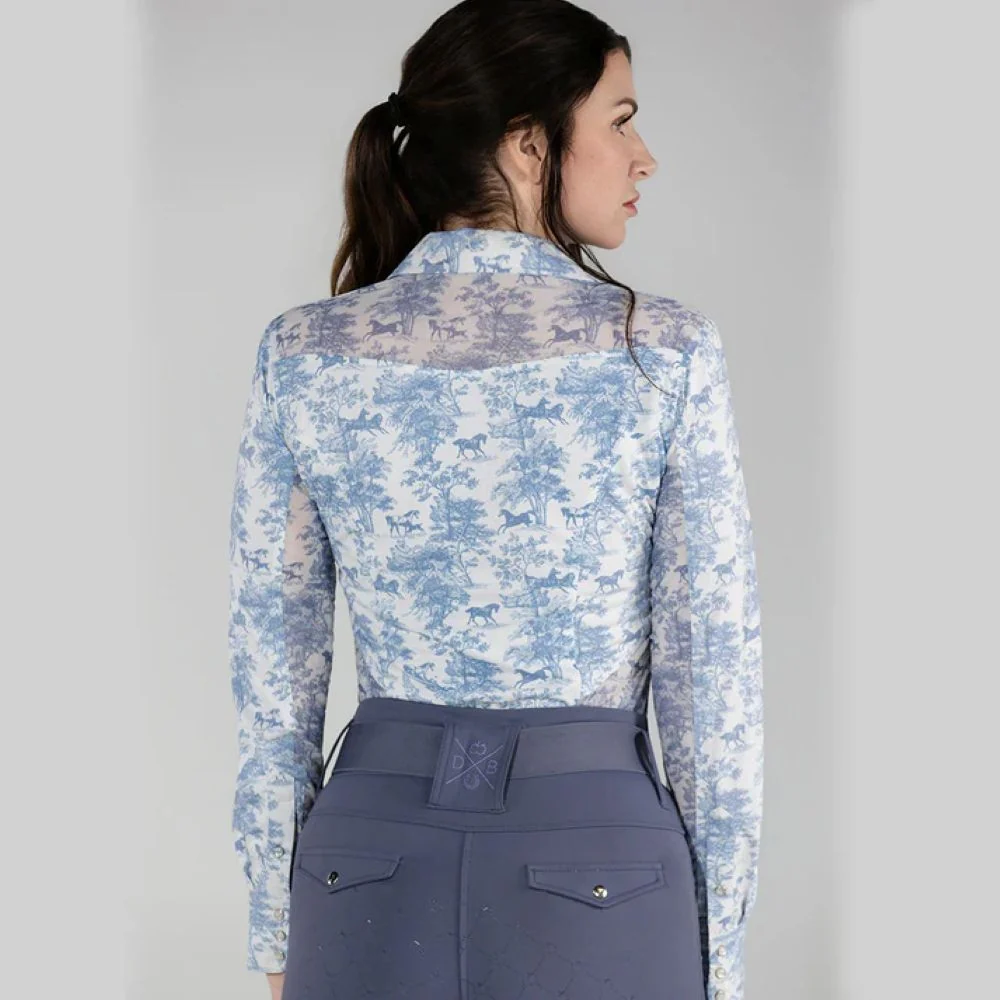 Dapplebay Ladies Equestrian Toile Western Riding Top - Image 2