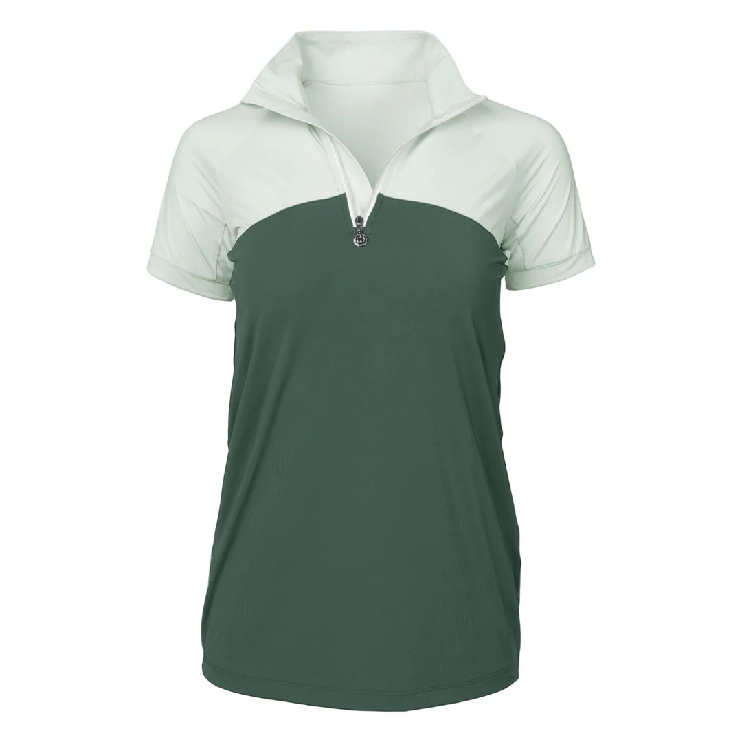 Dapplebay Lady 1/4 Zip Short Sleeve Riding Top - Image 3