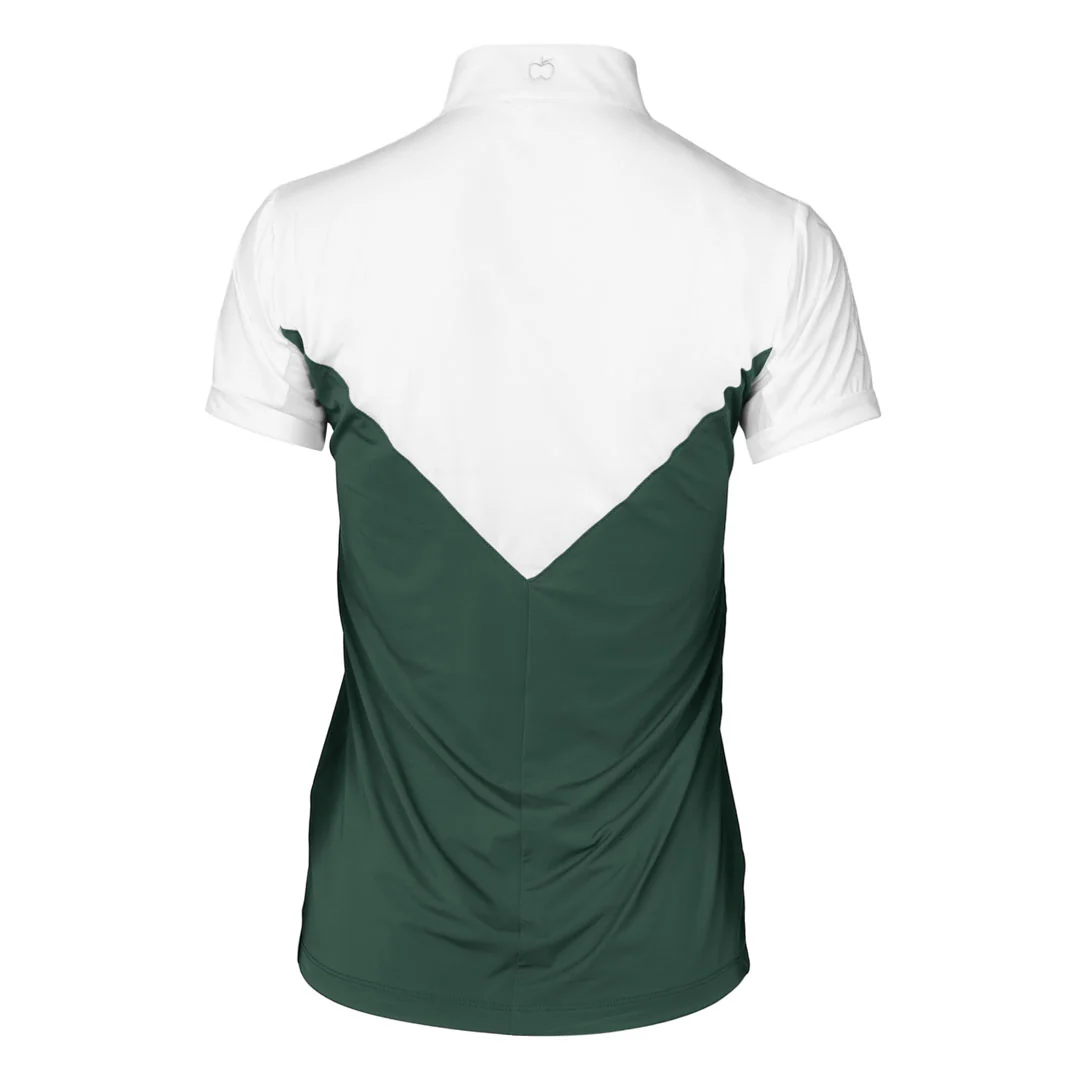 Dapplebay Lady 1/4 Zip Short Sleeve Show Top - Image 7