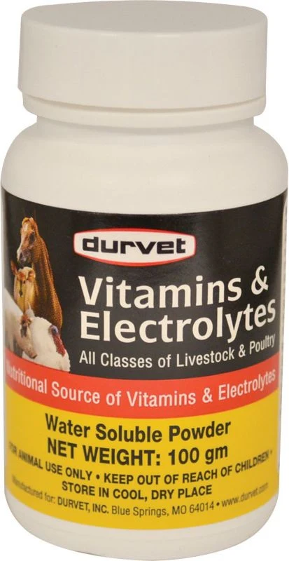 Durvet Livestock/Poultry Vitamins And Electrolytes