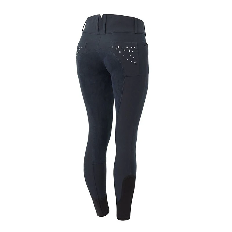 Emma Womens Classic FS Breeches With Crystals - Image 2