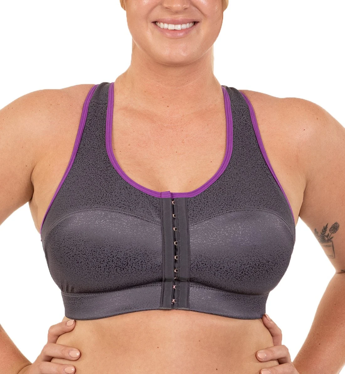 ENELL Full Figure High Impact Sports Bra - Image 10
