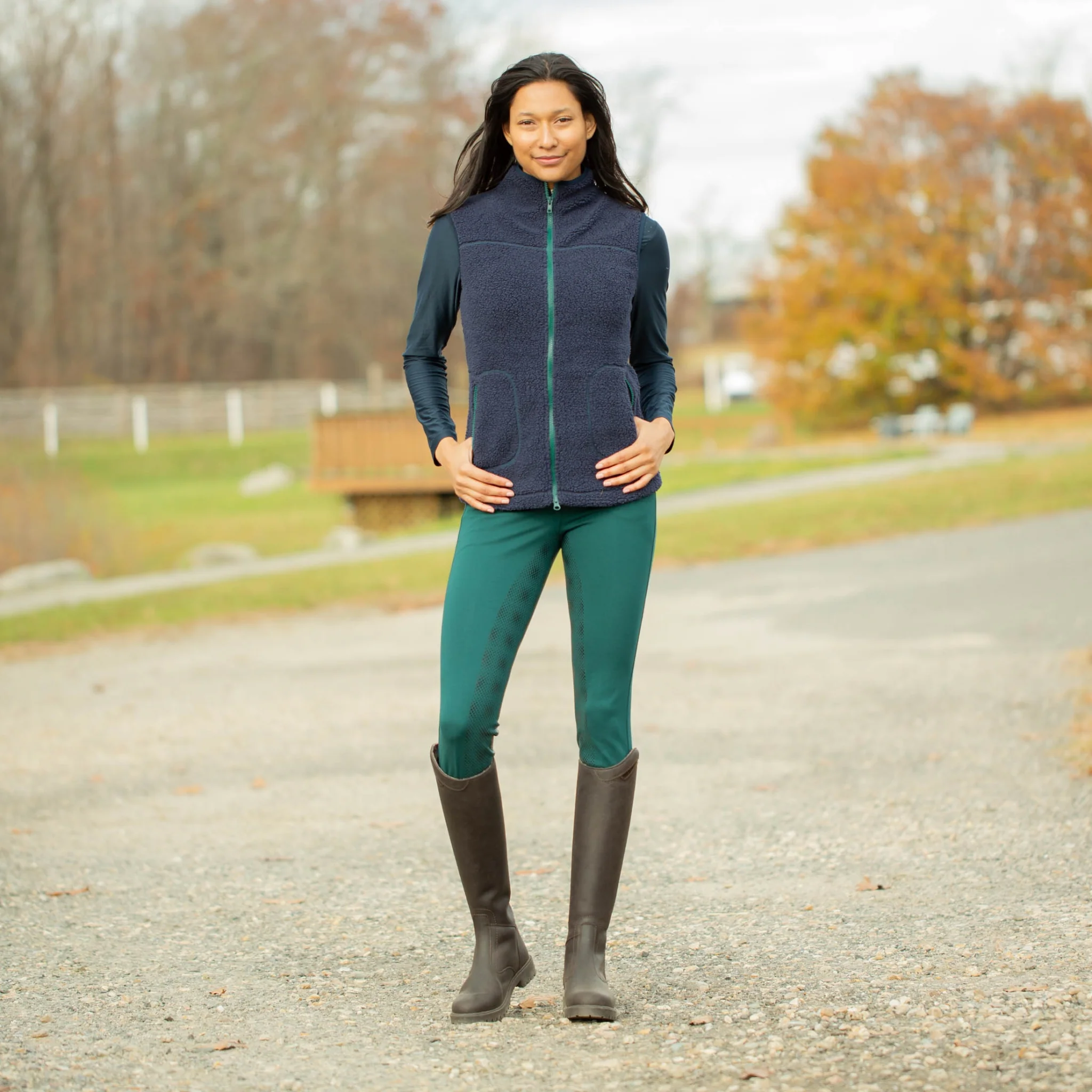 Equinavia Emma Womens Teddy Fleece Vest - Image 8